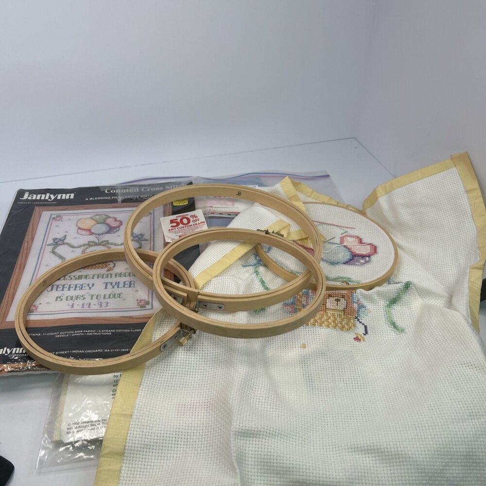 Cross Stitch Lot of 3 - Dimensions, Sealed Candamar